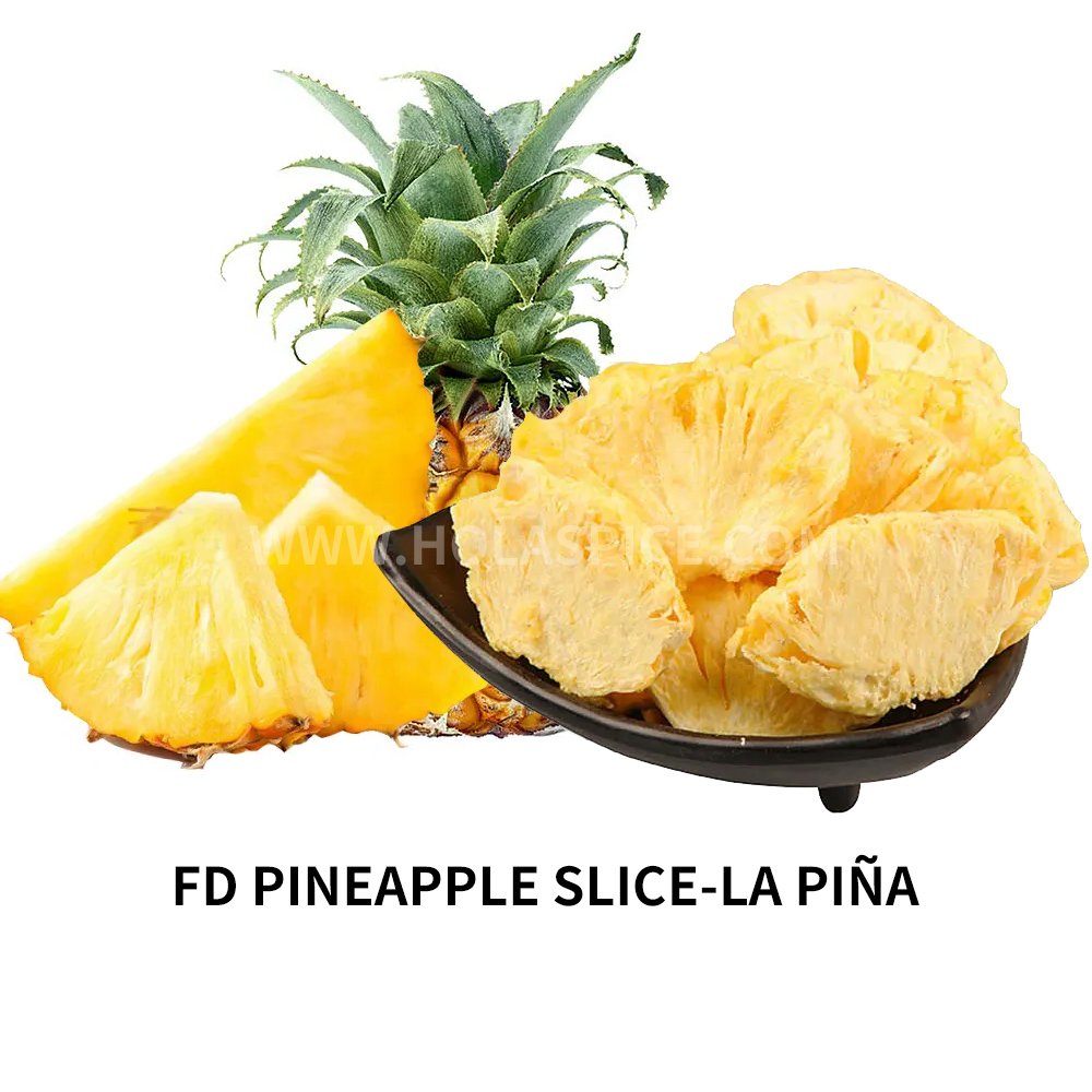 Freeze Dried Pineapple flakes-La Pina