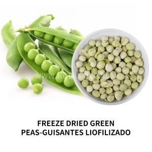Freeze dried green peas-Guisantes Liofilizado