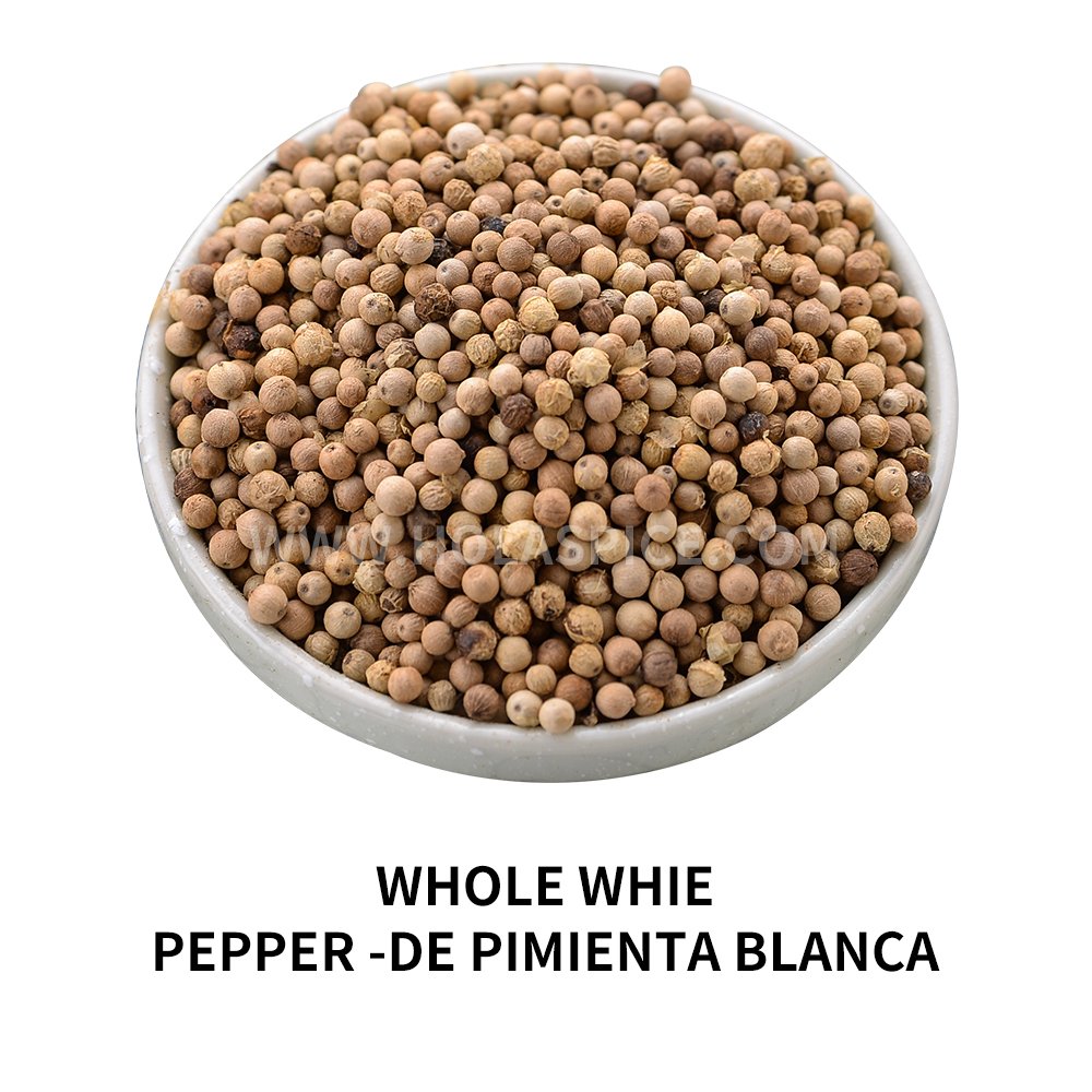 White pepper whole -Pimienta Blanca