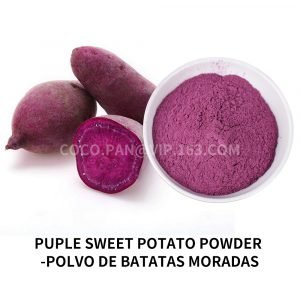 Purple sweet potato  powder -polvo de batatas moradas