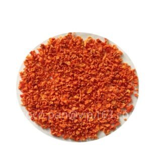Dried carrot 5x5mm