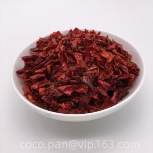 dehydrated red bell pepper