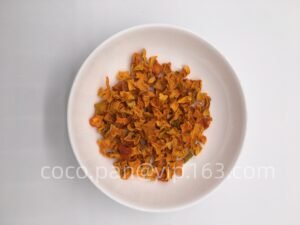 Dried pumpkin cubes