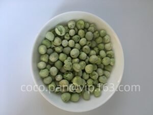 Freeze dried green peas