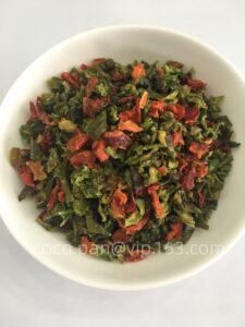 Dried mixed bell peppers