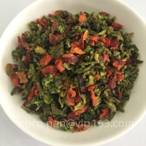 Dried mixed bell peppers