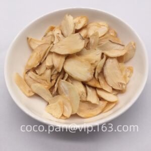 Dried garlic flake without skin